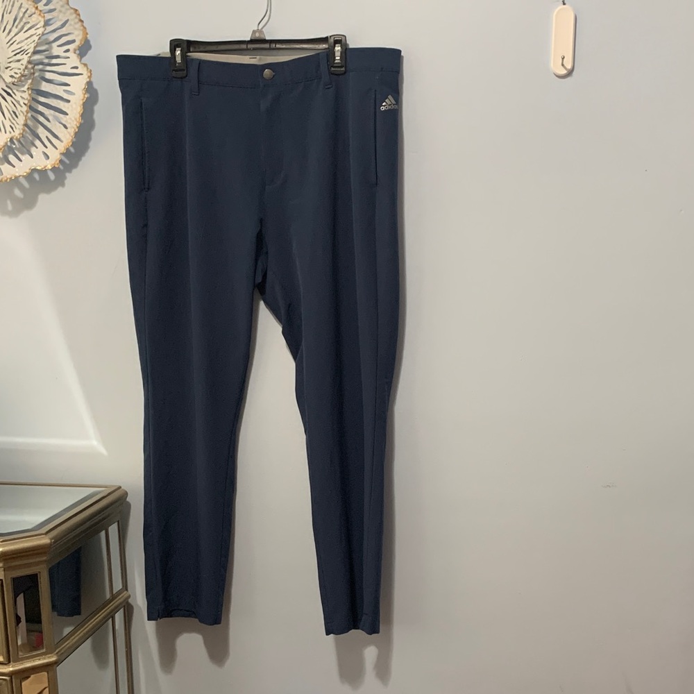 Adidas men’s 38 x 30 blue pants